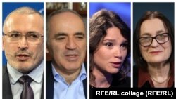 У дискусії взяли участь критики Кремля Михайло Ходорковський, Гарі Каспаров, Жанна Нємцова і представниця правозахисної групи «Меморіал» Ірина Щербакова