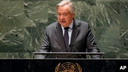 Антоніу Ґутерріш звернув увагу на те, що біженці – переважно жінки та діти, які перебувають у вразливому стані