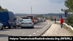 Черги на українсько-польському кордоні