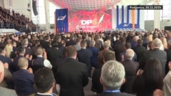Đukanović ponovo šef partije bez konkurencije