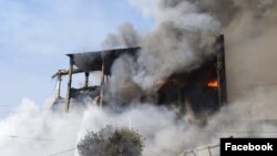 Ереван шаарындагы "Сурмалу" соода борборундагы өрт.