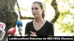 Kryeministrja e Finlandës, Sanna Mari. 19 gusht 2022. 