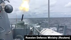 Руски брод во Црно Море, архивска фотографија.