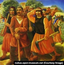 Odlazak brigade na teren, pobjednici, Aleksandar Volkov (1886-1957.)