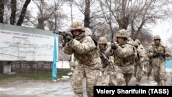 ЖККУ аскерлери Казакстанда. Январь, 2022-жыл