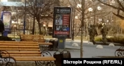 Вулиці Бердянська щодня патрулюють окупанти. Березень 2022 року