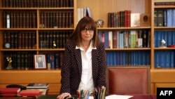 Grčka predsednica Katerina Sakelaropulu, Atina, 22. januar 2020.