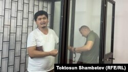 Адилет Али Мыктыбек (Адилет Балтабай). Бишкектин Биринчи май райондук соту. 2022-жылдын 27-июлу. 