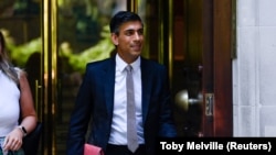 Rishi Sunak u Londonu, 14. juli