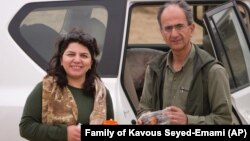 کاووس سیدامامی و همسزش مریم ممبینی