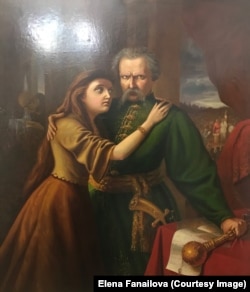 Так Івана Мазепу та Мотрю Кочубей бачили на картині 19-го століття