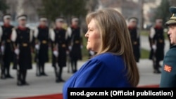 Ministarka odbrane Slavjanka Petrovska, 1. februar 2022.