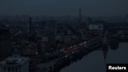 Prekid snabdevanja strujom u Kijevu, fotoarhiv, novembar 2022.