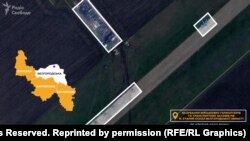 Базування військових гелікоптерів та транспортних засобів РФ у м. Старий Оскол Бєлгородської області, 26 квітня 2022 року