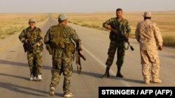 نیروهای دولتی سوریه در این تصویر از ۱۰ مه در اطراف سبع بیار دیده می‌شوند