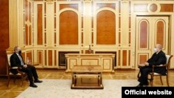 Никол Пашинян и Армен Саркисян (архивное фото)