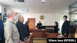 На оглашении приговора. Шымкент, 21 декабря 2021 года