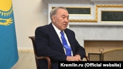 Одна з останніх публічних появ Нурсултана Назарбаєва, Санкт-Петербург, Росія, 28 грудня 2021 року