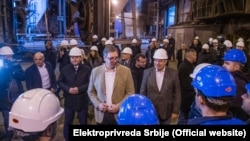 Vučić u Termoelektarni Nikola Tesla mesec dana pre kolapsa (11. novembar 2021)