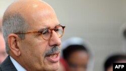 Нью-Йорк -- МАГАТЭнин директору Мохаммад ал-Барадей дүйнөнү апаат куралдардан арылтуу идеясын реалдуу иш деп эсептейт.