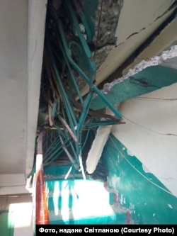 Так виглядав під’їзд будинку, де мешкала Світлана з родиною