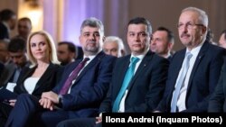 Toți senatorii PSD care sunt miniștri nu s-au prezentat la vreo ședință de vot în Senat în sesiunea legislativă din februarie - iunie 2022. Nici premierul Ciucă nu a fost văzut la ședințele din Senat. Imagine generică cu liderii PSD. 