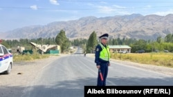 Кыргыз-тажик чек арасы. Баткен.