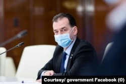 Ludovic Orban în ședință de guvern