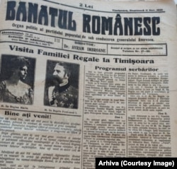Banatul Românesc a relatat pe larg vizita regală din noiembrie 1923 la Timișoara