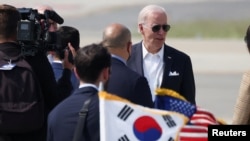 Joe Biden în vizită în Coreea de Sud, 22 mai 2022