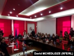 რუსთავის მერი საკრებულოს ტრანსპორტის საკითხების შემსწავლელი დროებითი სამუშაო ჯგუფის სდომაზე