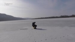 Лов и лед на Днестре