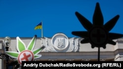 Акція з вимогою легалізувати використання канабісу в медичних цілях під Верховною Радою, червень 2019 року