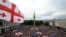Архівне фото: 2008 рік, центр Тбілісі, протест проти російської військової агресії