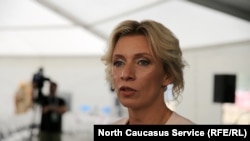 портпаролката на руското Министерство за надворешни работи Марија Захарова