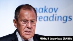 Șeful diplomației ruse Sergei Lavrov