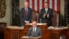 Afghan President Ashraf Ghani (center) is applauded by House Speaker John Boehner (right) and Vice President Joe Biden (left) as he arrives to addresses a joint session of Congress at the U.S. Capitol in Washington in March 2015.