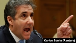 Michael Cohen, bivši advokat američkog predsjednika Donalda Trumpa, svjedoči pred Komitetom Predstavničkog doma za nadzor i reforme u Washingtonu, 27. februara 2019.