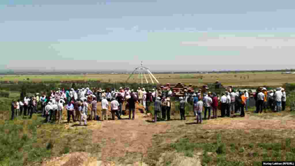 Похороны Бекмуханбета Нурмуханбетова.