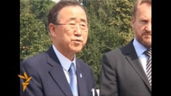 Ban Ki-moon se poklonio sreberničkim žrtvama