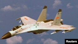 Kineski borbeni avion J-11, avgust 2014.