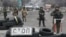 Блокпост українських військових біля Дебальцевого, грудень 2014 року