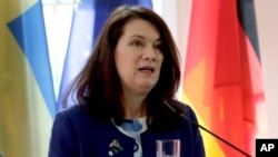 Președinta în exercițiu a OSCE, Ann Linde