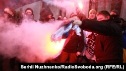 Учасники акції заявили: це був «перформанс».