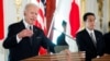 Președintele SUA, Joe Biden, vorbește în timpul unei conferințe de presă cu prim-ministrul japonez Fumio Kishida, la Palatul Akasaka din Tokyo, 23 mai 2022.