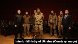 Командиры полка «Азов»