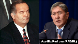 Ислам Каримов и Алмазбек Атамбаев.