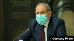 Premierul interimar de la Erevan Nikol Pașinian. 13 mai 2021