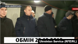 Stanislav Aseiev în timpul schimbului de prizonieri 