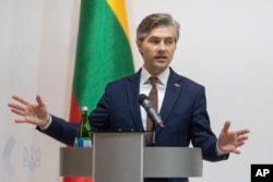 Міністр закордонних справ Литви Кястутіс Будріс